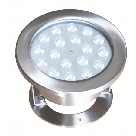Reflektor podwodny LED  PXYH190G 18 / 24 / 27 / 36  54 Watt  dowolny kolor + RGB  IP68 stal nierdz.
